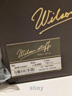 NEW WITH TAGS WILSON STAFF Baseball Glove Hardball Infielder 11.5 Made in JAPAN