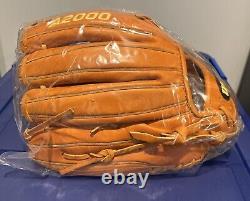 NEW Wilson A2000 Longoria EL3 GM Orange Tan 11.75 RHT Infield Baseball Glove