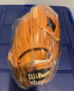 NEW Wilson A2000 Longoria EL3 GM Orange Tan 11.75 RHT Infield Baseball Glove