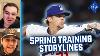 Naitional League Prospect Storylines For Spring Training