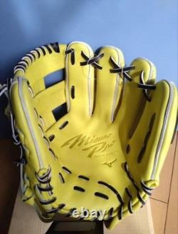 New MIZUNO pro Baseball glove 11.5 infield Right Yellow Flagship shop Limited