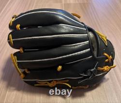 New Mizuno pro Baseball glove 11.5 infield Black 1AJGR28023
