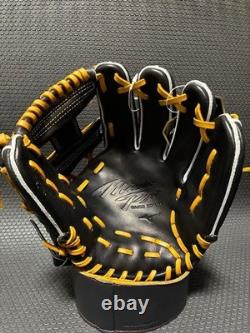 New Mizuno pro Baseball glove 11.5 infield RHT Black 1AJGH30003