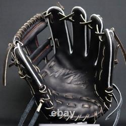 New Mizuno pro Baseball glove 11.5 infield RHT Black custom order HAGA japan