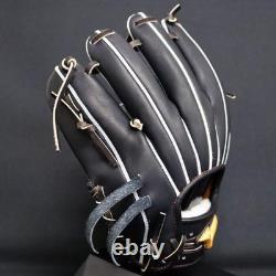 New Mizuno pro Baseball glove 11.5 infield RHT Black custom order HAGA japan