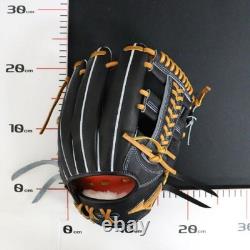 New Mizuno pro Baseball glove 11.5 infield RHT Black custom order HAGA japan