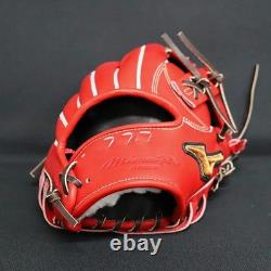 New Mizuno pro Baseball glove 11.5 infield RHT Radish custom order HAGA japan