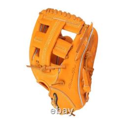 New Mizuno pro classic Baseball glove 11.5 Infield Right Orange 1AJGR32123