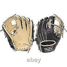 New Rawlings Heart Of The Hide PRO204-2CBCF Baseball Glove RHT 11.5 Black/Tan