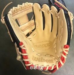 New Wilson A2000 Infield Glove, Model PF88SS, 11.25, Right Hand Throw