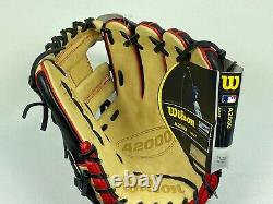 New! Wilson A2000 PF88 MLB Pro Stock INFIELD Baseball Glove 11.25 Pedroia Fit
