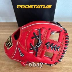 New ZETT pro status 11.5 Infield Right Red BPROG640 made in japan