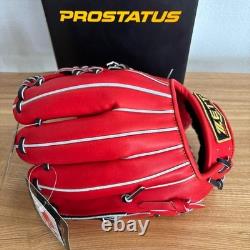 New ZETT pro status 11.5 Infield Right Red BPROG640 made in japan