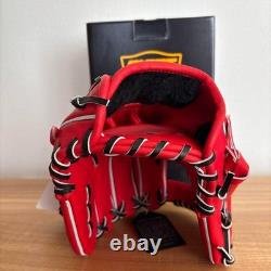 New ZETT pro status 11.5 Infield Right Red BPROG640 made in japan