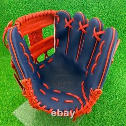 New ZETT pro status 11.75 infield Right White Red Custom Order Glove