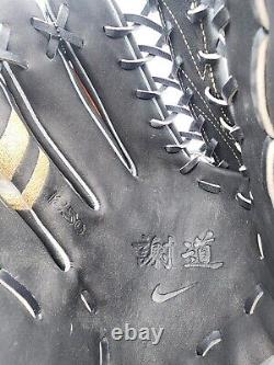 Nike Shado Pro Black Gold 12.5 Baseball Glove NWT Brand NEW LHT Infield