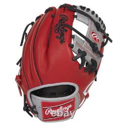 PRO204-2CIN-RightHandThrow Rawlings Cincinnati Reds Heart of the Hide 11.5 Baseb