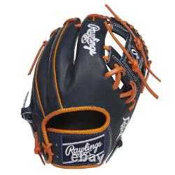 PRO204-2DET-RightHandThrow Rawlings Heart of the Hide Detriot Tigers Baseball Gl