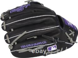 PRO204-6COL-RightHandThrow Rawlings Heart of the Hide Colorado Rockies Baseball