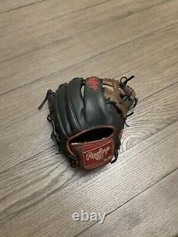 Pro Issue Rawlings Pro Preferred 12 I Web Baseball Glove Black Brown