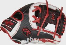 RAWLINGS HEART of HIDE 11.5 HYPER SHELL INFIELD BASEBALL GLOVE PRO204-2BSCF NEW