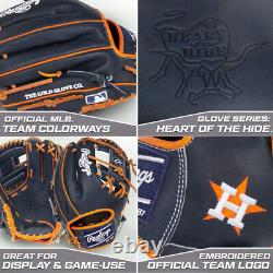 Rawling Heart of the Hide MLB Houston Astros 11.5 Infield Baseball Glove
