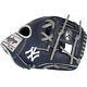 Rawling Heart Of The Hide Mlb New York Yankees 11.5 Infield Baseball Glove