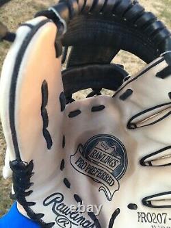 Rawlings 11.5 Pro Preferred PRO207-2KP Baseball Glove Barely Used Deer Tanned
