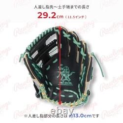 Rawlings Baseball HOH PRO EXCEL Wizard #02 Infield 11.5 GR5FHW2CCK4MG Navy/ Gray