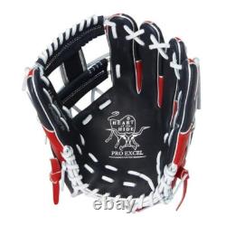 Rawlings Baseball infielder Glove HOH PRO EXCEL Wizard #02 COLORS 11.25 Navy SC