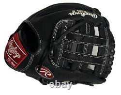 Rawlings Custom Heart Of The Hide Fielder Glove PRO204-6 Black Horween RHT 11.5