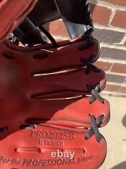 Rawlings HOH Heart Of The Hide PRO202SB Red 11.5 Infield Glove