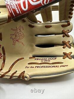 Rawlings Heart Of Hide Leather Infield Brand New Glove PRO206-6CCF 12 inches