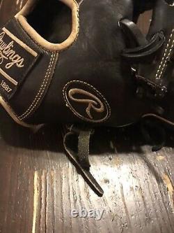 Rawlings Heart Of The Hide 11.5 Black Gold Infield Glove PRO204-2BGD