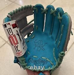 Rawlings Heart Of The Hide PROR204-2TEG 11.5 RHT Pro Baseball Glove NWT Green