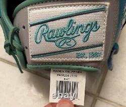 Rawlings Heart Of The Hide PROR204-2TEG 11.5 RHT Pro Baseball Glove NWT Green