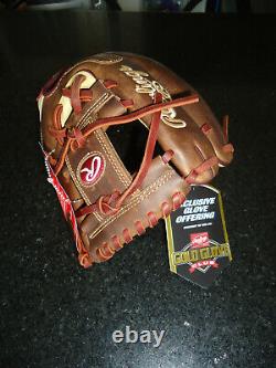 Rawlings Heart Of The Hide (hoh) Gold Glove Club Pro2174-2csl Glove 11.5 Rh