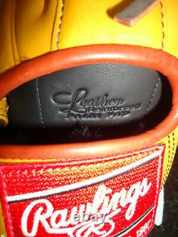 Rawlings Heart Of The Hide (hoh) Pro Issue Pro1175-14bupro Glove 11.75 Rh