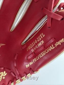 Rawlings Heart of the Hide MLB St. Louis Cardinals 11.5 Infield Baseball Glove