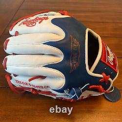 Rawlings Heart of the Hide PRO204W-2DR Dominican Republic Flag 11.5 Glove HOH