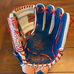Rawlings Heart of the Hide PRO204W-2DR Dominican Republic Flag 11.5 Glove HOH