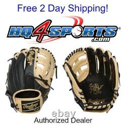 Rawlings Heart of the Hide PRO205-6BCSS 11.75 Adult Infield Baseball Glove-RHT