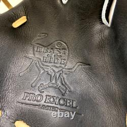 Rawlings JAPAN Heart of the Hide PRO EXCEL Infielder Glove 12 RHT Black Limited