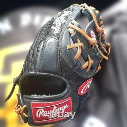 Rawlings PRO PREFERRED Solid Core GR6PR46SC 11.25 Infielder Black Baseball Glove