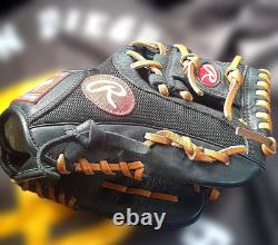 Rawlings PRO PREFERRED Solid Core GR6PR46SC 11.25 Infielder Black Baseball Glove