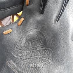 Rawlings PRO PREFERRED Solid Core GR6PR46SC 11.25 Infielder Black Baseball Glove