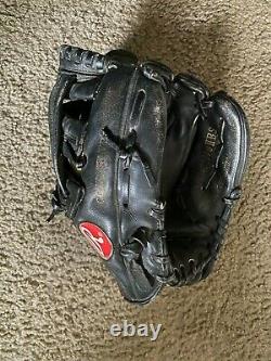 Rawlings PRO1000HBS 11 inch Infielder's Glove Black Wing Tip for Righthanders