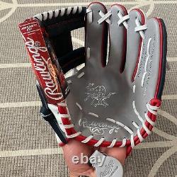 Rawlings PRONP4-USA 11.5 Heart Of The Hide Baseball Glove Infield Pro FLAG RARE