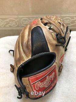 Rawlings PROS17DBG 11.75 Pro Preferred Infielders Baseball Glove Right? Throw