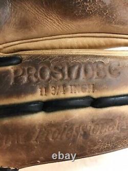 Rawlings PROS17DBG 11.75 Pro Preferred Infielders Baseball Glove Right? Throw